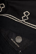 Embroidered scarf in cotton gauze